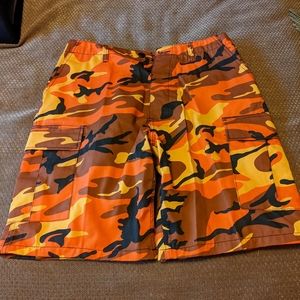 Fall Camo Shorts